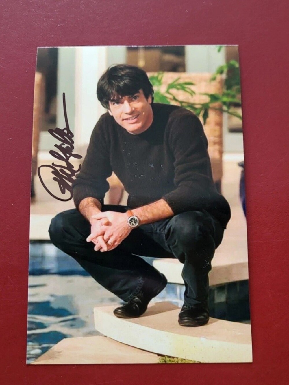 Peter Gallagher The OC Hand Signed 4x6 Autograph Photo
